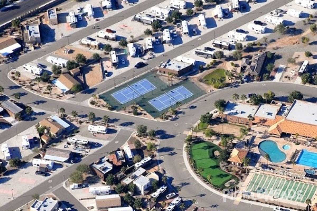 Photo of Pickleball at The Palms RV Resort